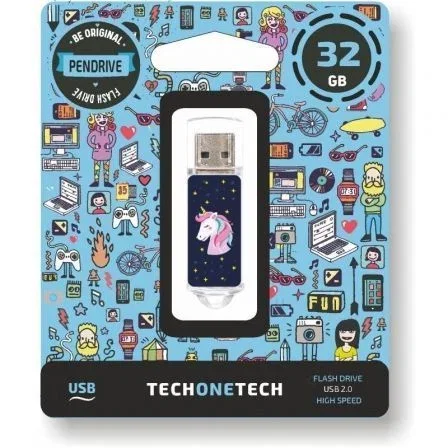 Tech One Tech Memoria USB Unicornio Dream 32 GB